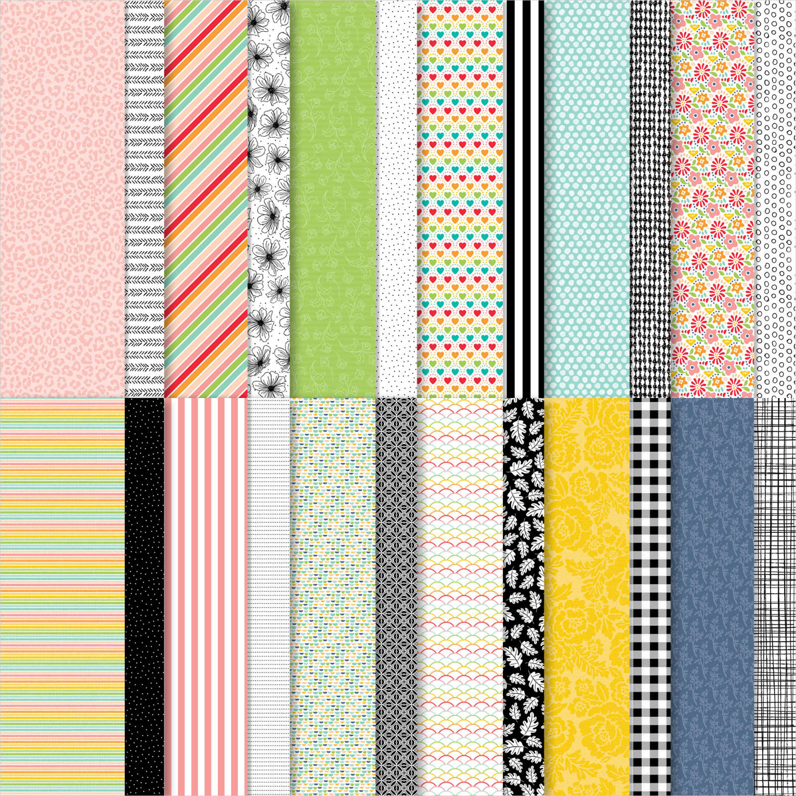 Blossom Designs Stampin' Up! Pattern Party DSP