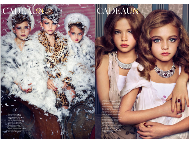 Paranormal And Strange World Thylane Blondeau 10 Yrs Old Models For
