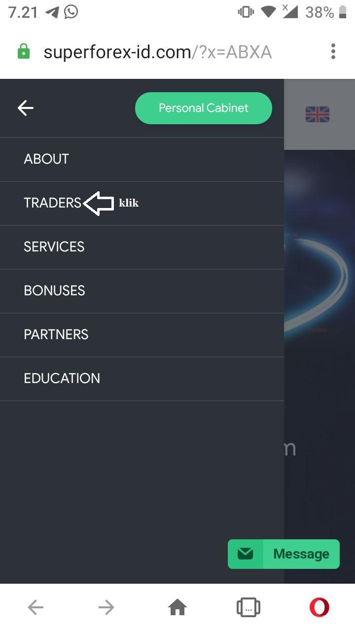 SEKOLAH TRADING FOREX (SETRAFX) MENDAFTARKAN DIRI DI BROKER SUPERFOREX