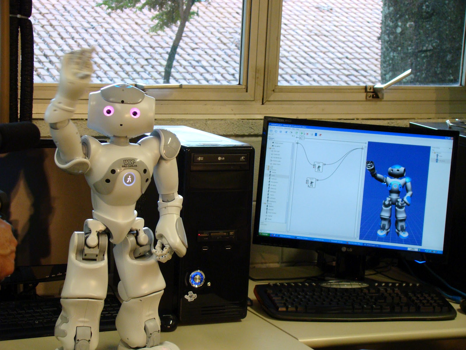 ICMC oferece minicurso sobre interação humano-robô