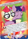 My Little Pony Moondancer Embraces Friendship Equestrian Friends Trading Card