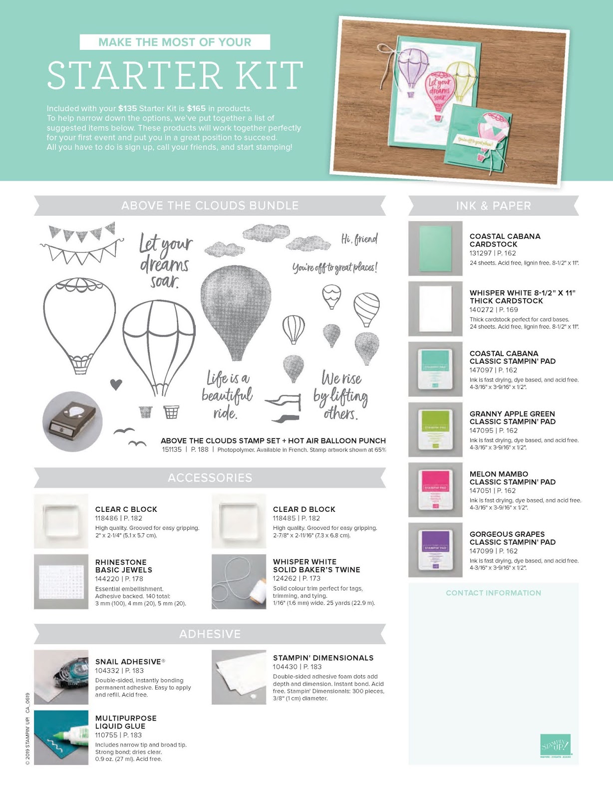 Stampin'Up Starter Kit Karina Chin, Stampin' Up! Demonstrator