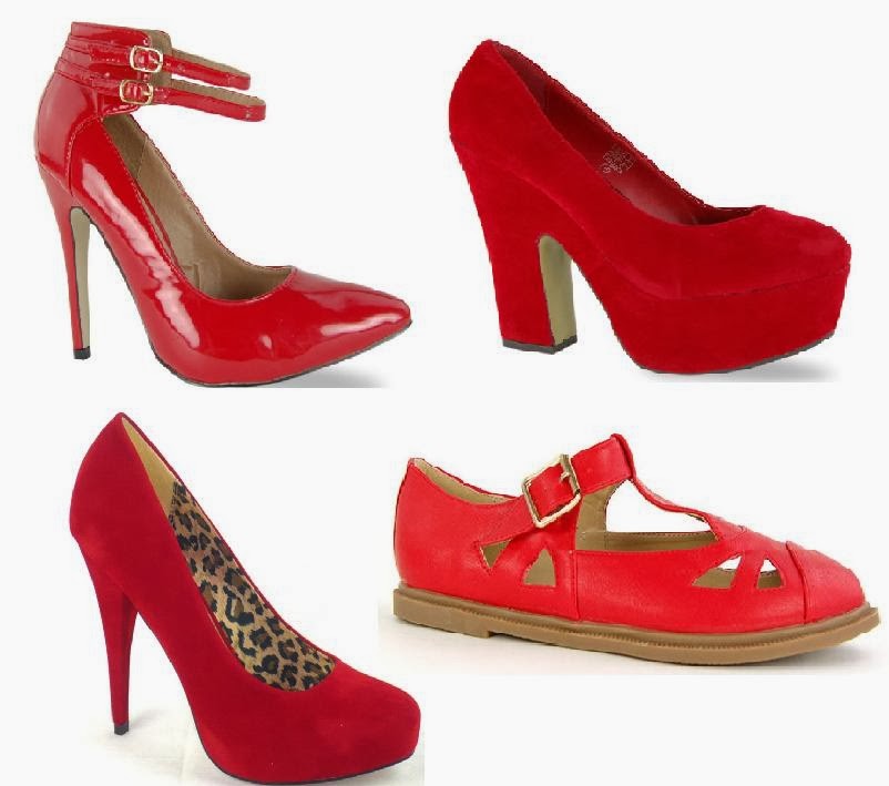 UK Ladies Fashion Blog: Red Ladies Shoes a Perfect Gift for Valentine’s Day