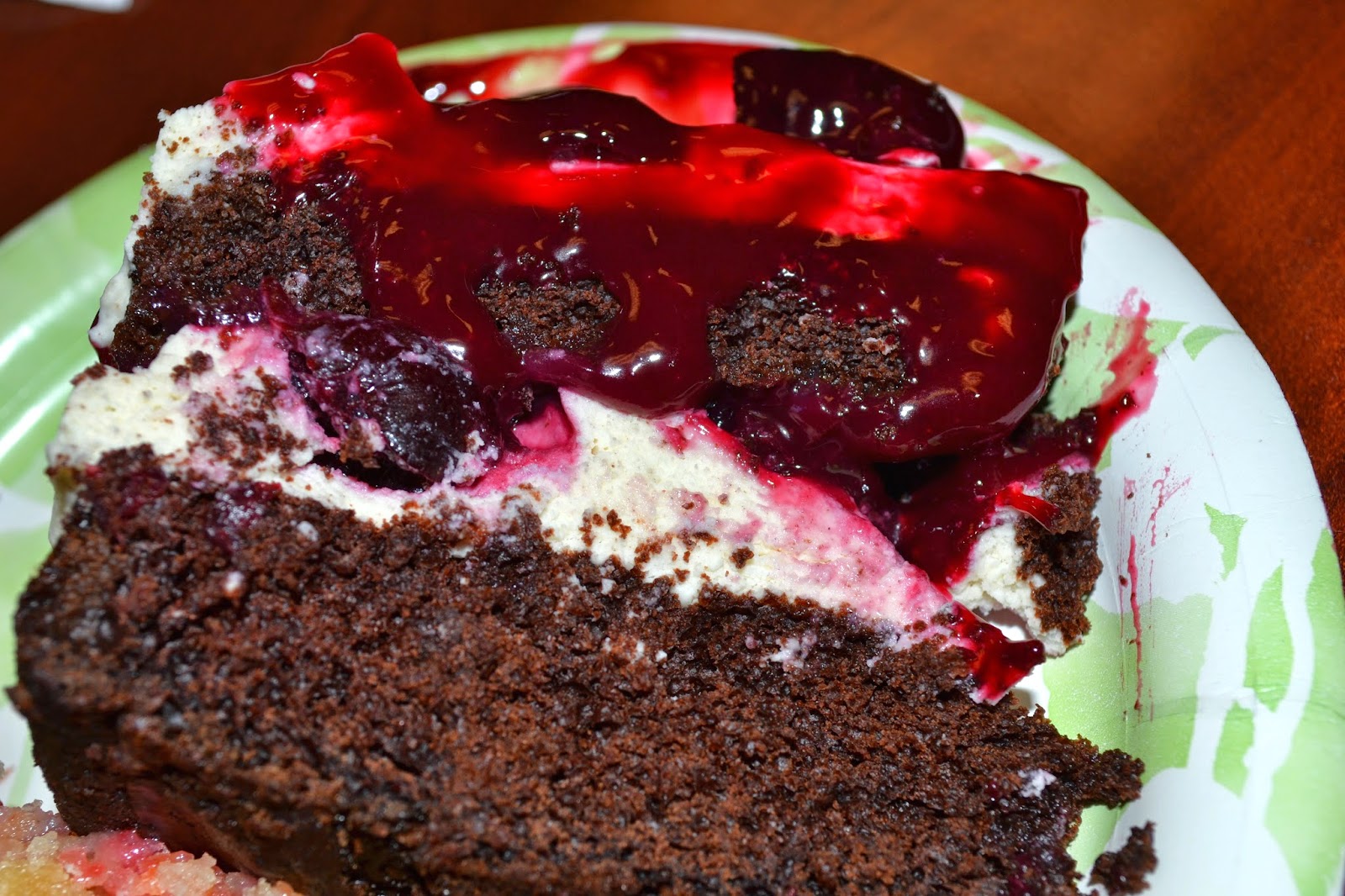 A Taste of Alaska Black Forest Cake
