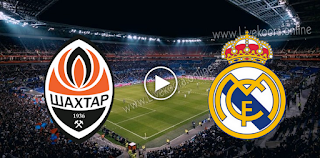 مشاهدة مباراة ريال مدريد وشاختار دونيتسك بث مباشر بتاريخ 21-10-2020 في دوري أبطال أوروبا