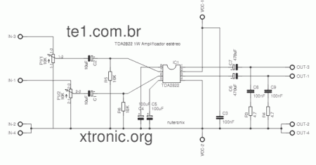 ELEKTRONIKA INDUSTRI: kumpulan skema amplifier mini hifi