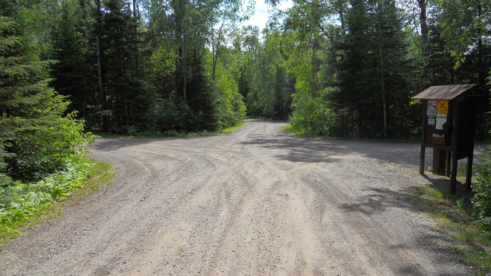 National Forest Camper Two Island Lake Campground