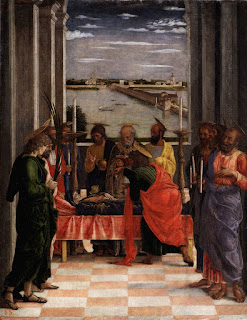 Asunción de María obra de Andrea Mantegna