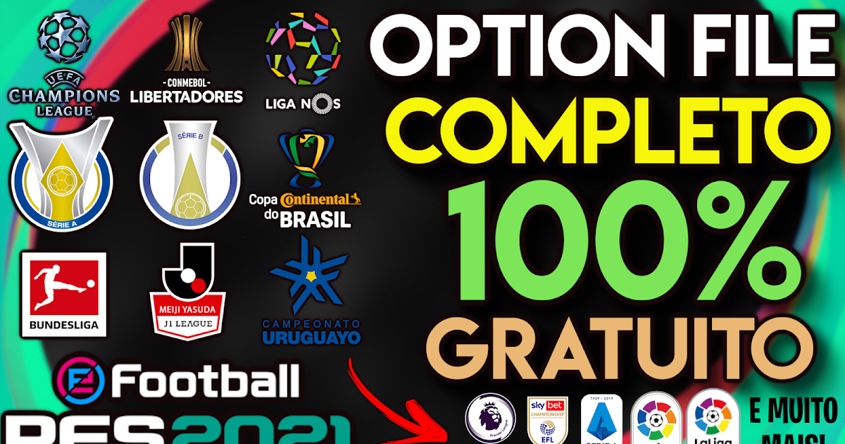 Option File V3 - Liga Portuguesa 2 no PES 2021 