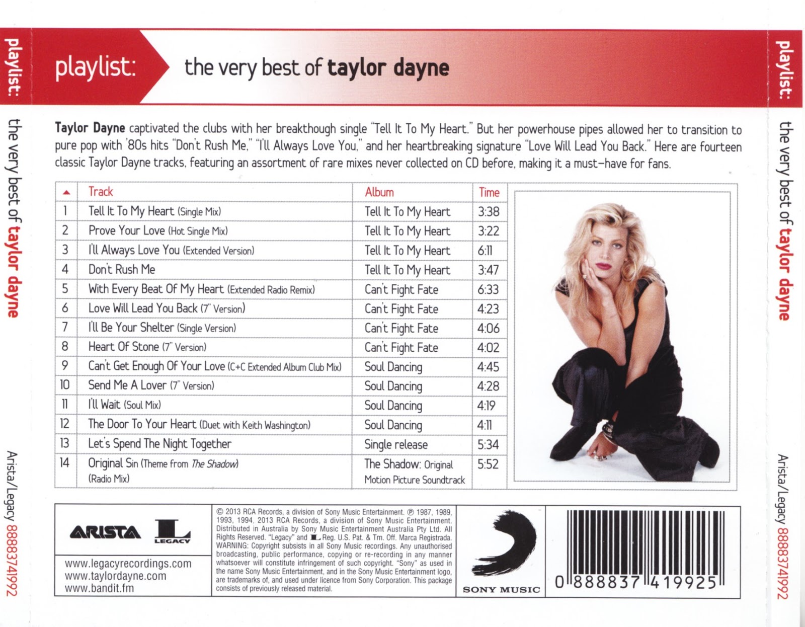 DJ Mix Retro Rewind: Taylor Dayne Playlist Very Best of Remixes