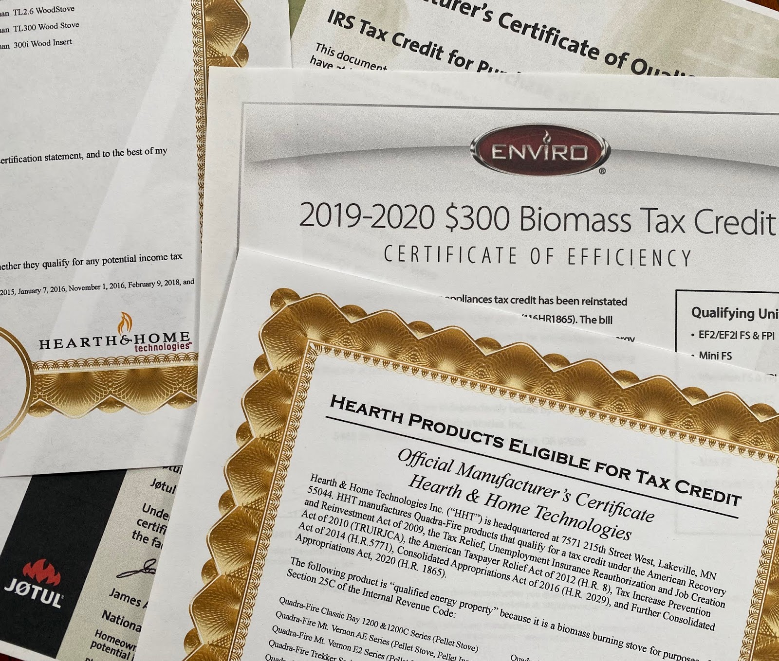 Heated Up! How to claim the 300 stove tax credit