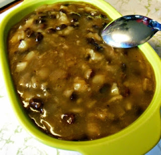 Mary's Pineapple Raisin Sauce for Ham.