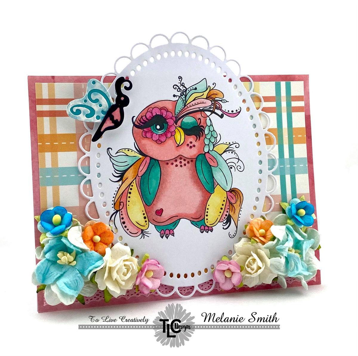 Melanie Stamps TLC Designs Winking Wanda