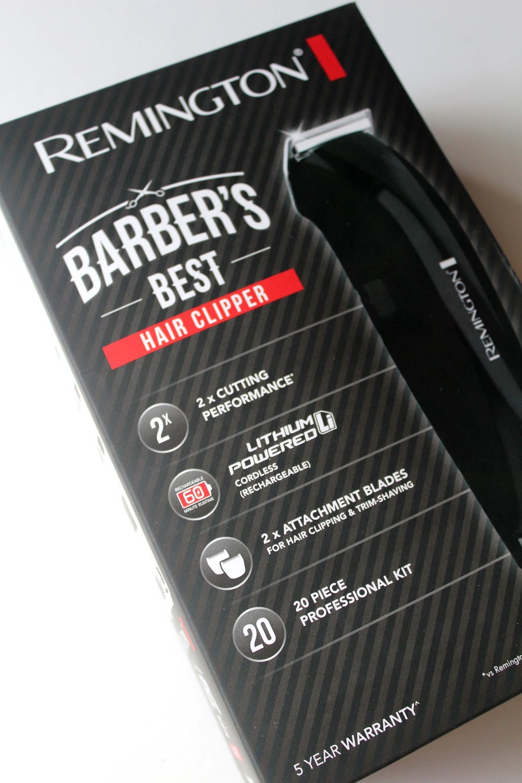 remington barber's best hair clipper