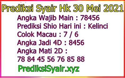 Kode Syair Hk 30 Mei 2021 Kode Syair Hk 30 Mei 2021