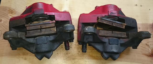 powder coating brake calipers cleaning stripping