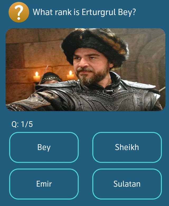 What rank is Ertugrul Bey?