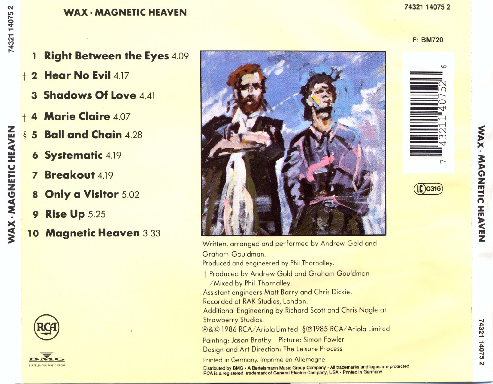 Перевод песни magnetic. Wax - Magnetic Heaven - 1986. Wax 1986. Magnetic fields 1981 1997 обложка альбома. Фото альбома 1986 - Scoundrel Days.