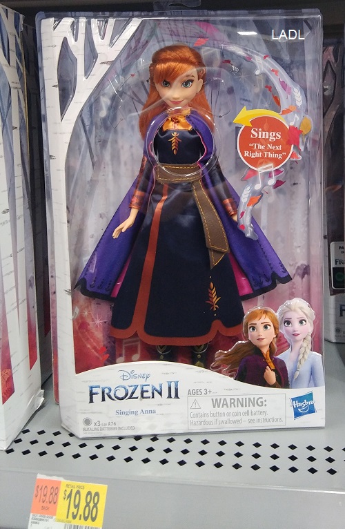 kristoff doll walmart