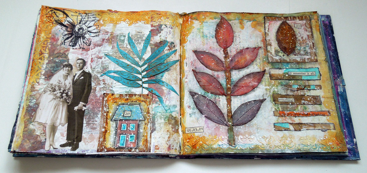 Inky Dinky Doodle WOYWW 615 Change of plans TH paper dolls and