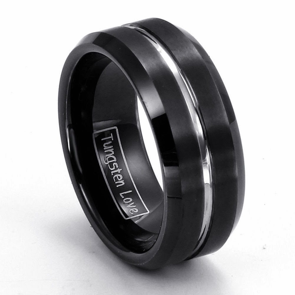 Black Tungsten Wedding Bands | Pick Inspiration and Ideas Here ...