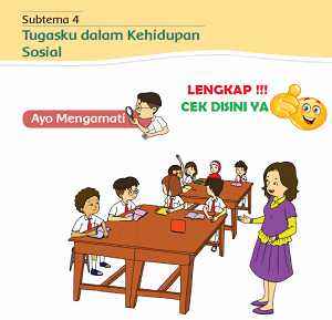 kelas 2 tema 3 Subtema 4 Tugasku dalam Kehidupan Sosial www.simplenews.me