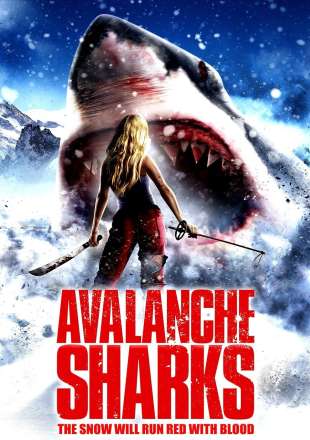 Avalanche Sharks 2014 BluRay 480p Dual Audio 300Mb ESub