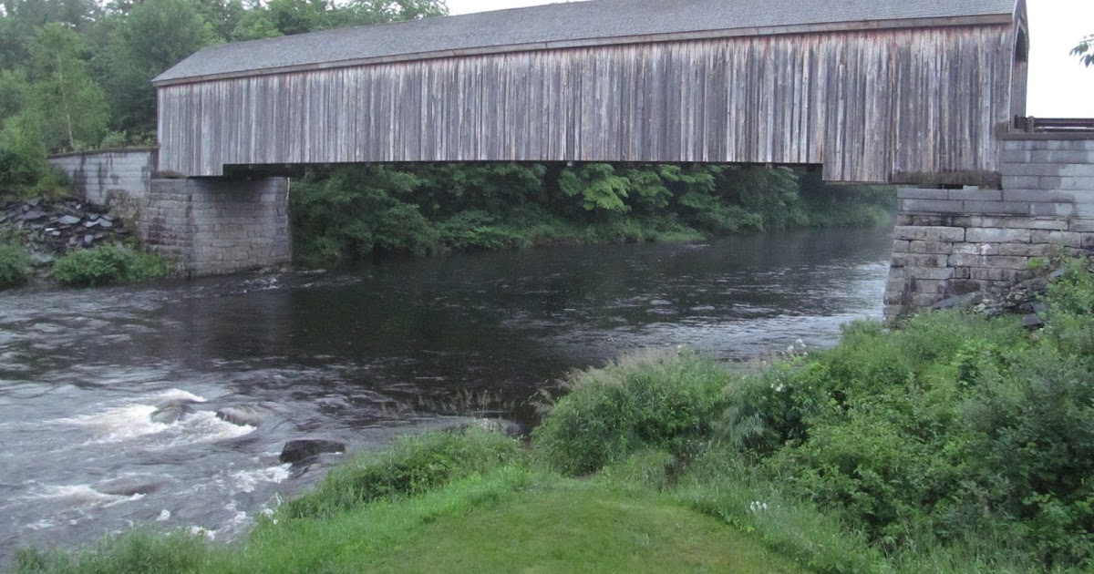 Low's Covered Bridge Guilford, Maine