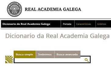 DICCIONARIO REAL ACADEMIA GALEGA