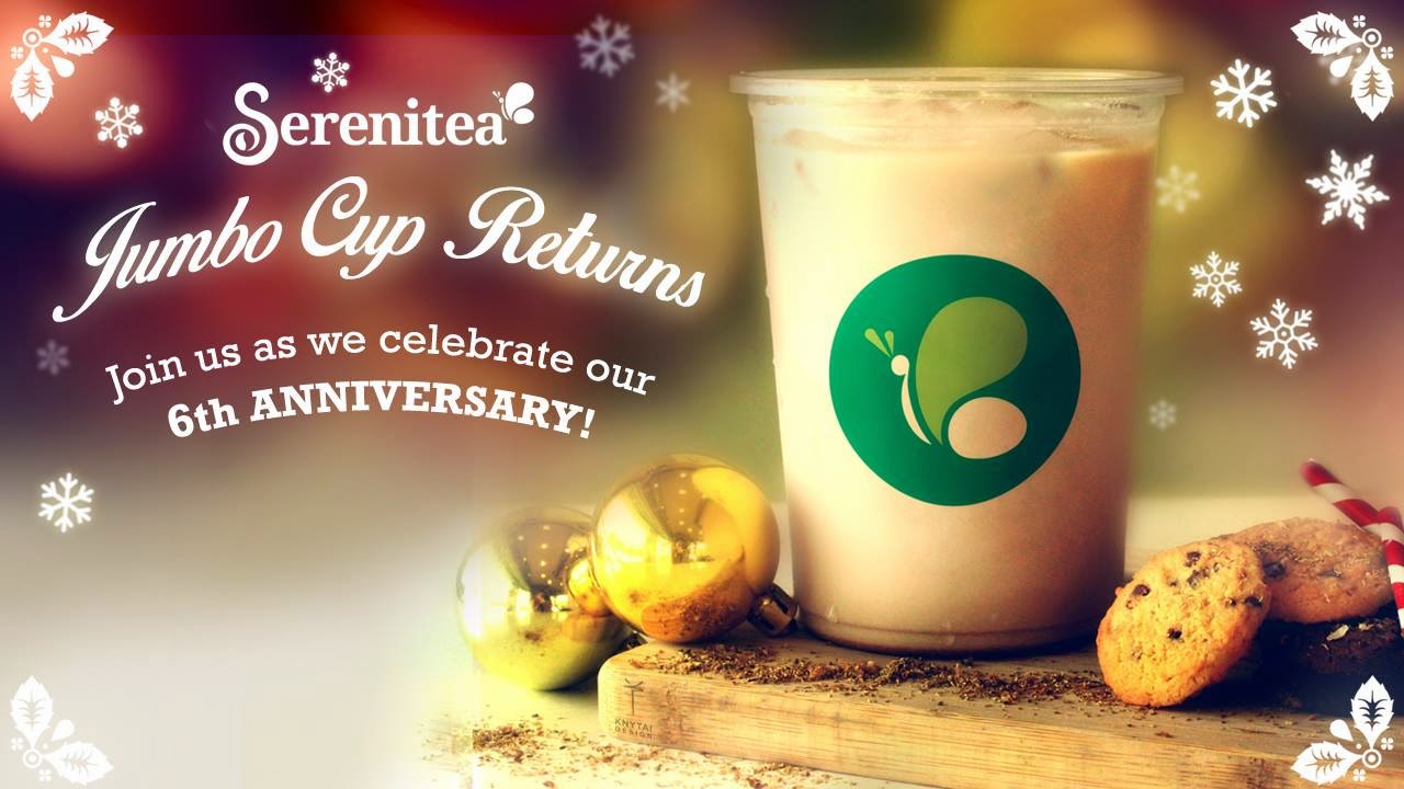 FTW! blog - Serenitea 6th Year Anniversary FTW! Blog, Serenitea, 6th year anniversary, milk tea, jumbo cup