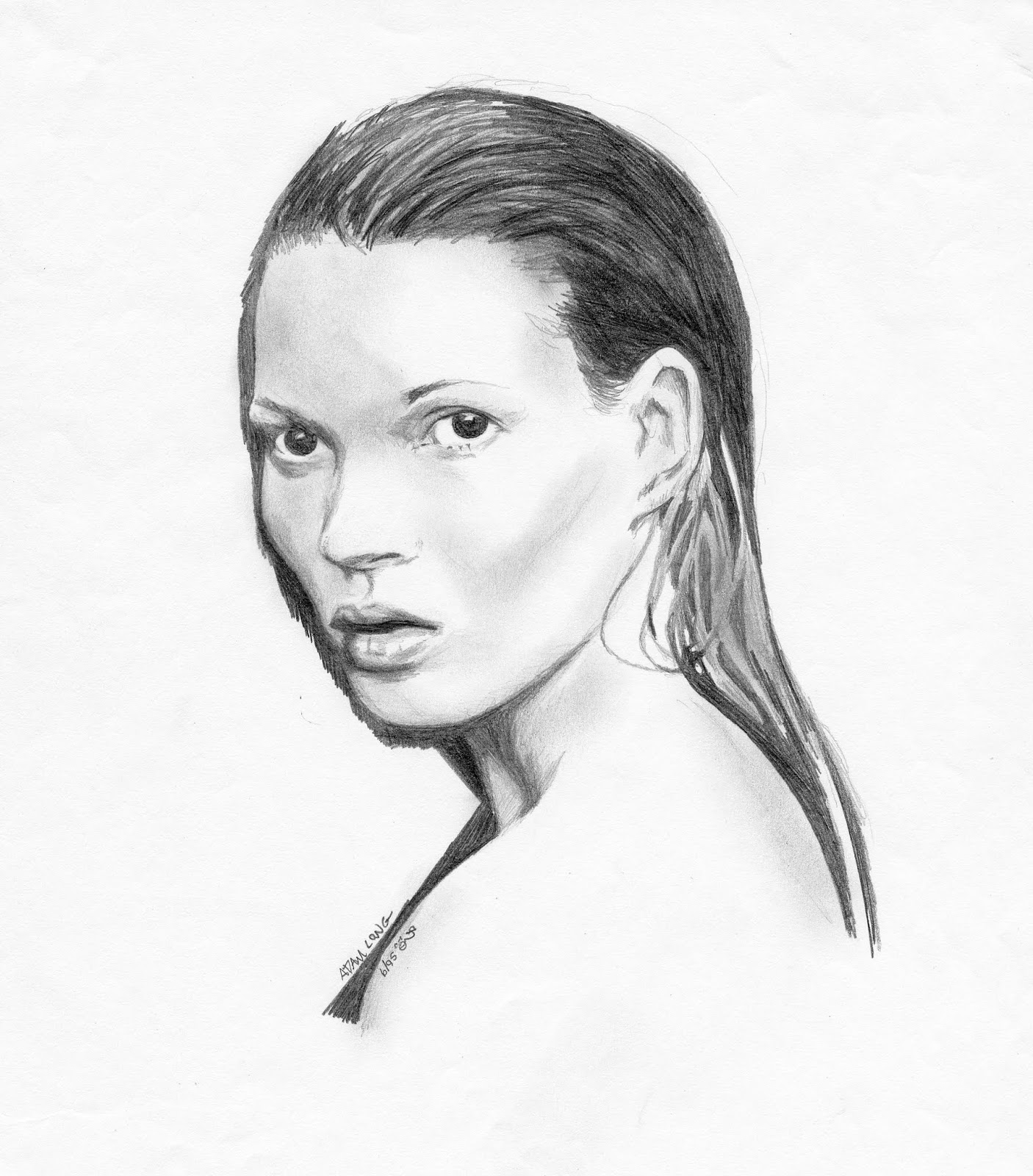 Kate Moss Bilder: Zeichnen lernen mit Stil!