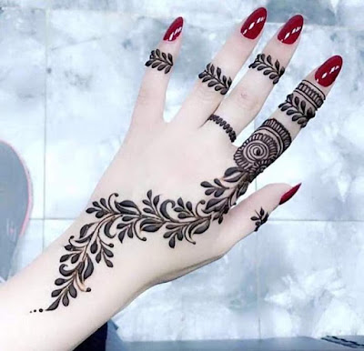 New Stylish Hand Mehndi Design | Easy and Beautiful Front Back Hand Dpz ...