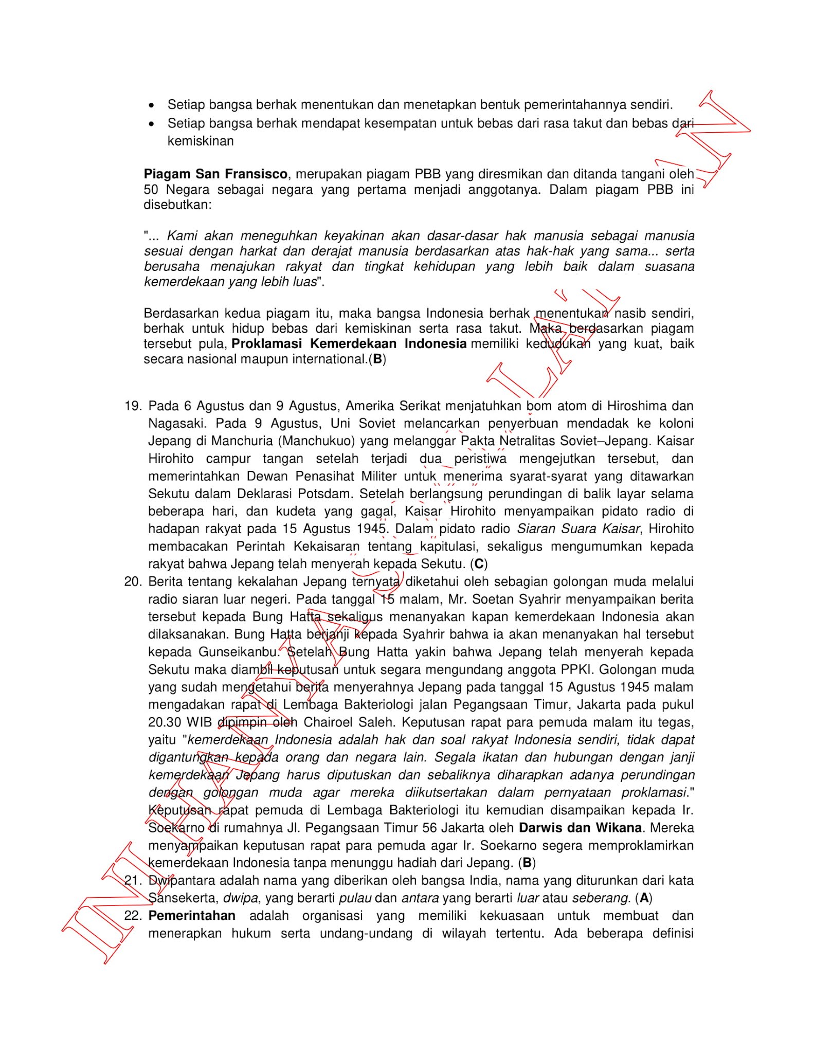 300+ Latihan Soal Tes CPNS SKD (TWK TIU TKP) 2021 + Kunci