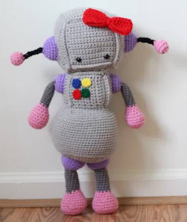 PATRON GRATIS ROBOT CHICA AMIGURUMI 40504