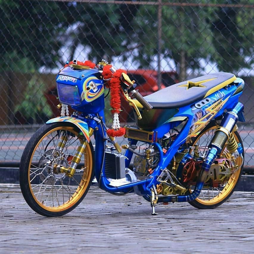 80 Foto Modifikasi Motor Beat Karbu Simple & Extream