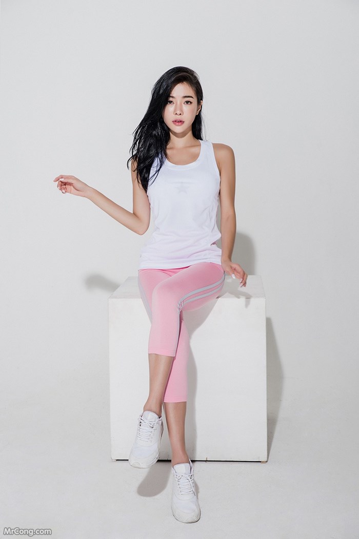 The beautiful An Seo Rin shows off her figure with a tight gym fashion (273 pictures) photo 3-5