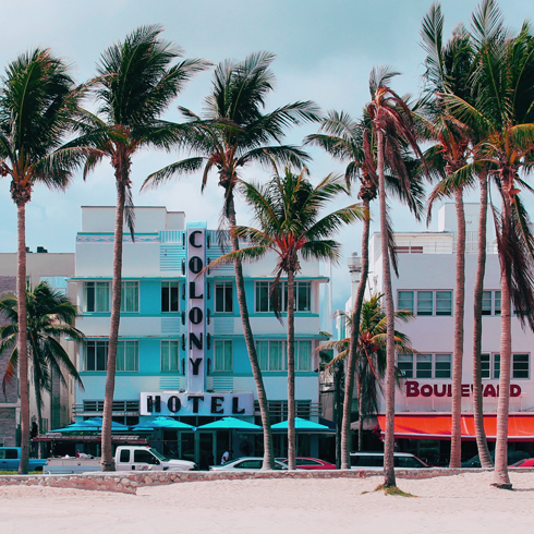 Miami Beach South Beach Florida
