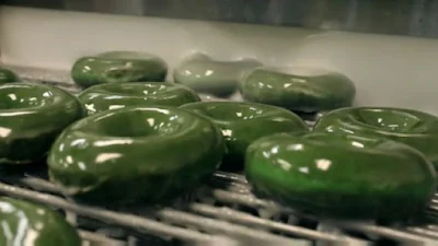 Krispy Kreme Offering Green Donuts on March 17, 2016