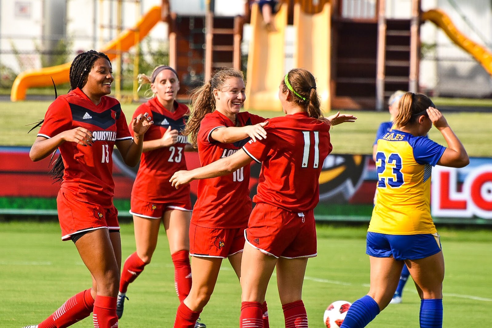 Cardinal Couple Cards Women's Soccer Start Season with Win