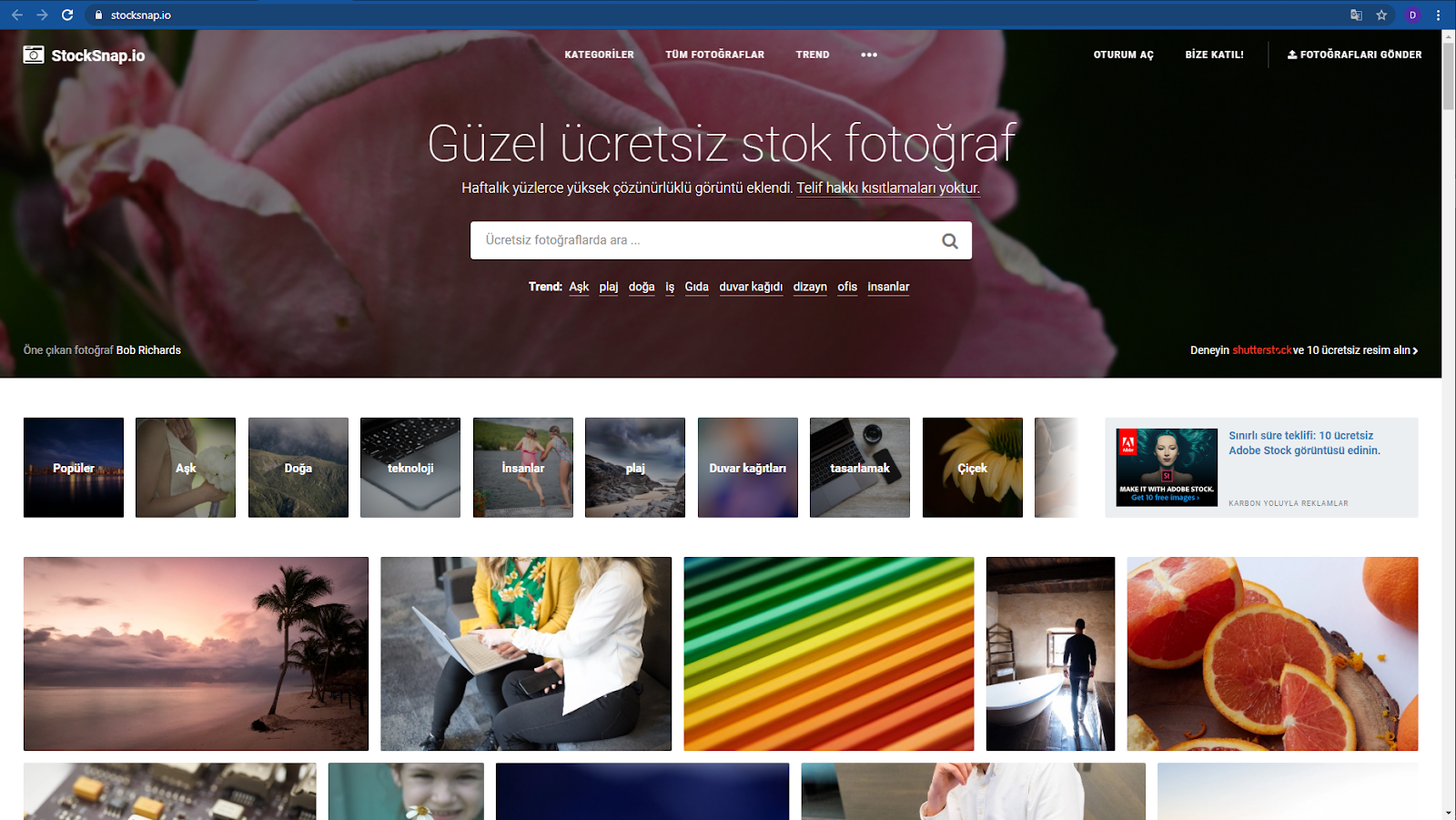 Ucretsiz Telifsiz En Iyi 5 Stok Fotograf Sitesi
