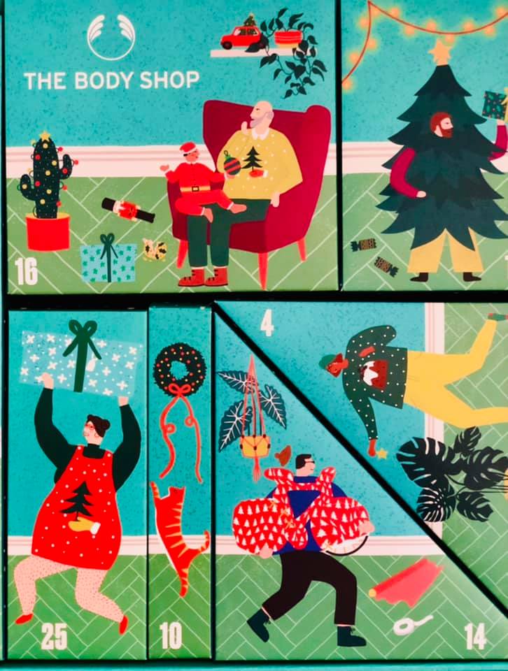 Beauty Magic Box The Body Shop Make It Real Together Ultimate Advent