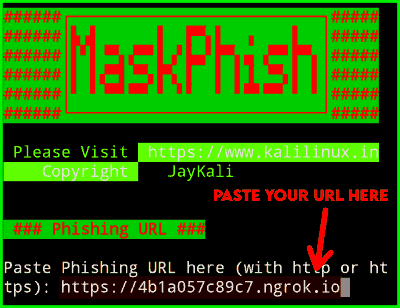 Termux Maskphish : Mask URL in Termux