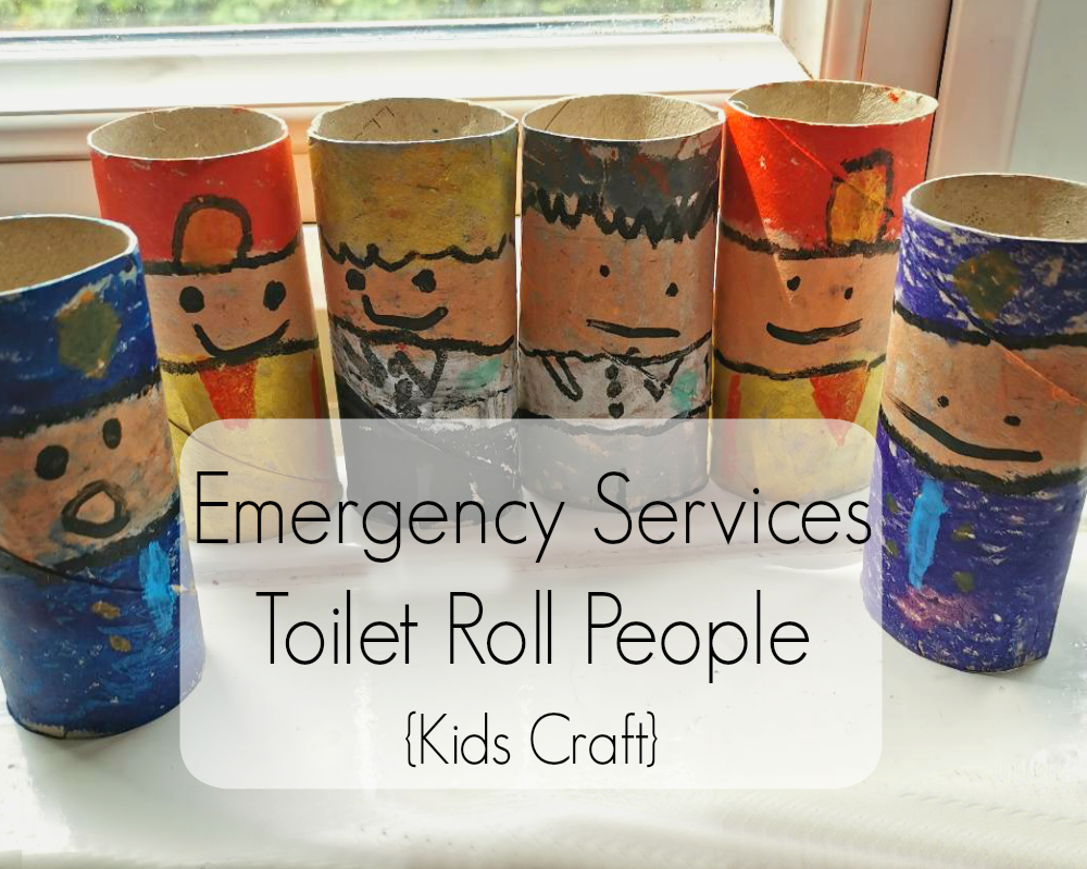 Emergency Services Toilet Roll People Kids Craft Whimsical Mumblings