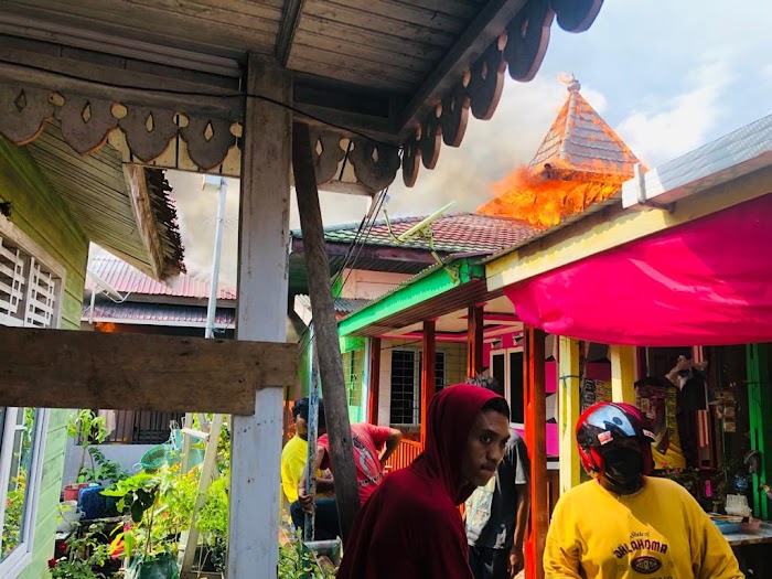 Tujuh Rumah di Kampung Dalam Ludes Dilalap si Jago Merah