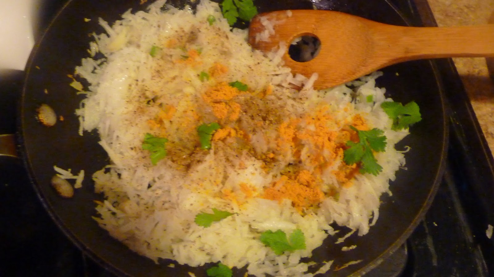 Vegan Daikon Radish Stir Fry 7 minutes