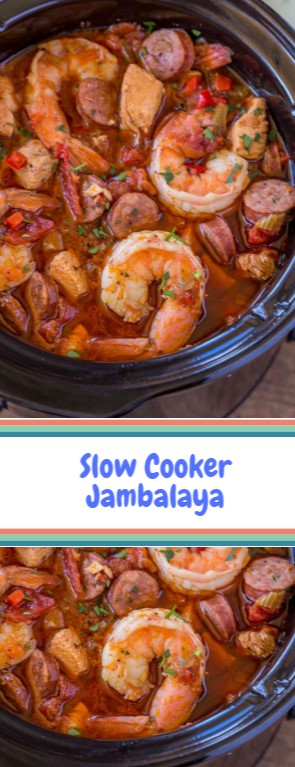 Slow Cooker Jambalaya | Delicious My Food