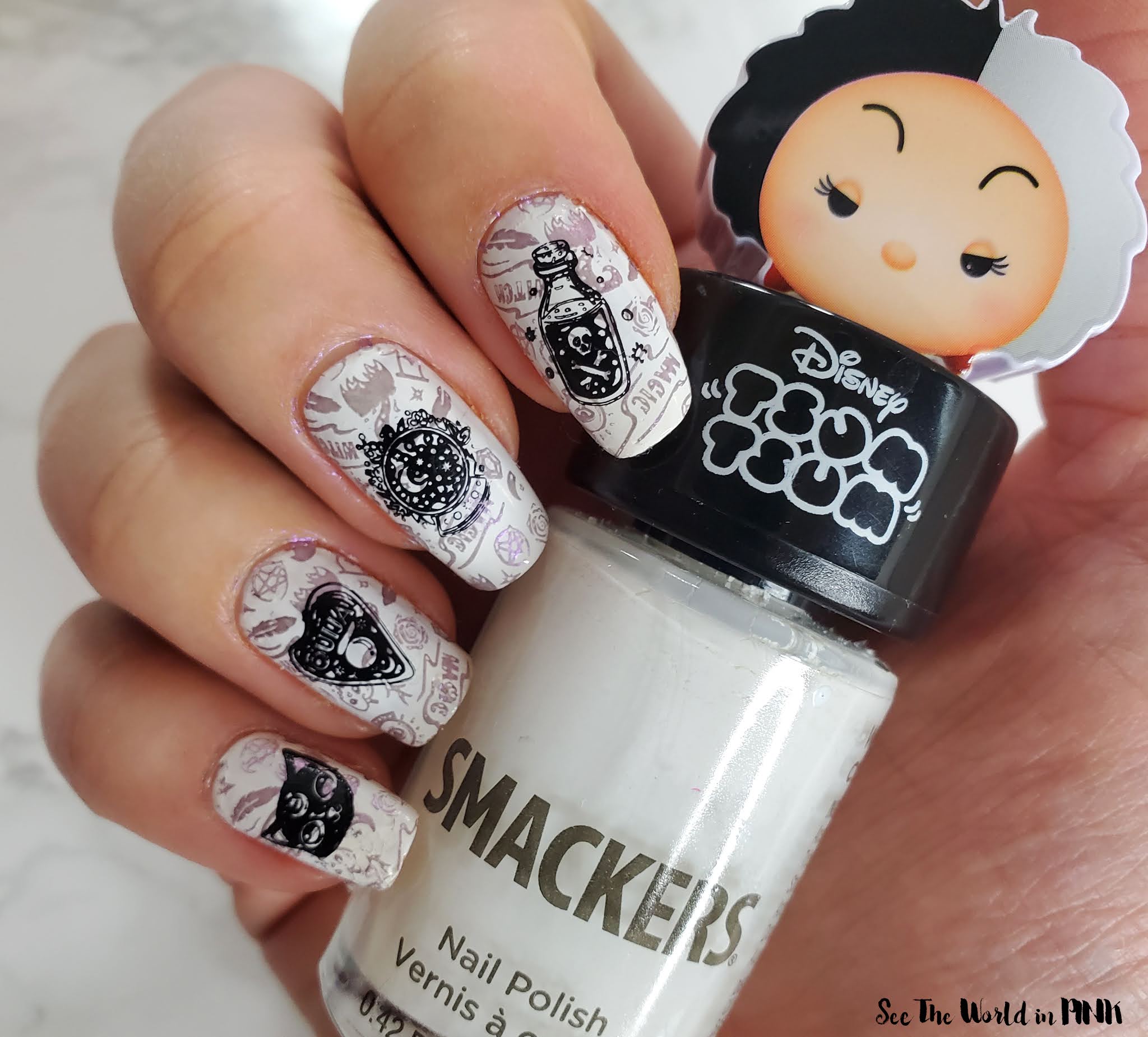 Manicure Monday - Stamped Halloween Nails