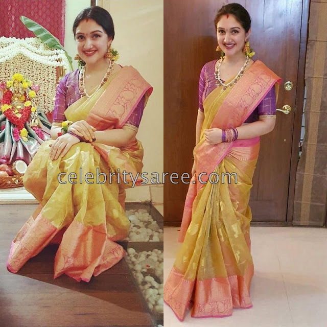 Sridevi Organza Saree
