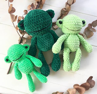 PATRON GRATIS RANA AMIGURUMI 45180