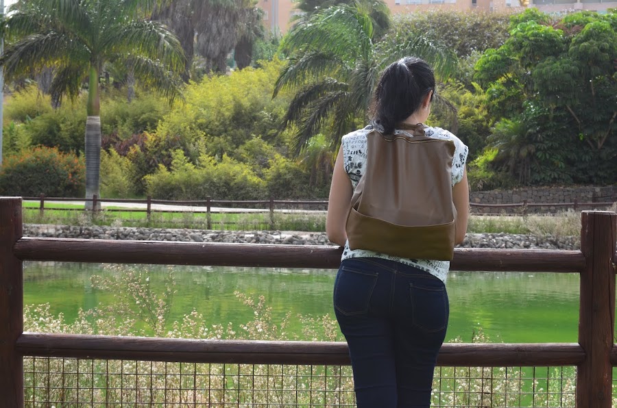 tutorial mochila polipiel con cremallera